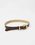 Pieces - Ruskea - Pcjulietta Jeans Belt Bundle Wb