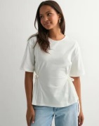 Nelly - Valkoinen - Tie Waist Tee