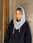 Nelly - Harmaa - Knitted Balaclava