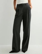 Vero Moda - Harmaa - Vmbestie Mw Wide Dad Pant Noos