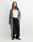 Only - Harmaa - Onlazu Ls Coatigan Cc Knt