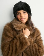BECKSÖNDERGAARD - Musta - Dora Shearling Hat