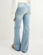 Nelly - Sininen - No Waist Bootcut Jeans