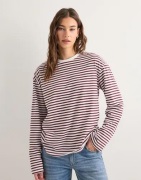 Pieces - Ruutu/Raita - Pcsadie Ls Top Noos