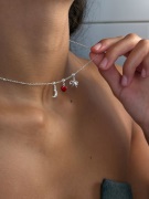 Muli Collection - Hopea - Half Moon Charm