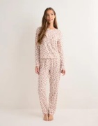 Vero Moda - Valkoinen - Vmpippa Nightwear Set Xmas