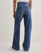 Vero Moda - Sininen - Vmkayla Hr Wide Jeans VI3474