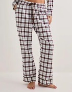 Hunkemöller - Kuviollinen - Pant Flannel Straight Check