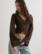 Neo Noir - Ruskea - Fulvia Knit Blouse