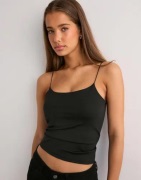 Vero Moda - Musta - Vmmillion Short Singlet Top Jrs Noo