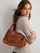 BECKSÖNDERGAARD - Ruskea - Suede Ginni Medi Bag