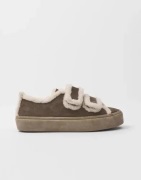Inuikii - Ruskea - Shearling Low Velcro
