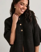 Neo Noir - Ruskea - Benuta Fluffy Knit Cardigan