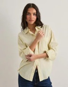 Gina Tricot - Keltainen - Poplin shirt