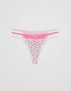 Nelly - Kuviollinen - Adore Me Thong 3-Pack