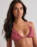 BECKSÖNDERGAARD - Punainen - Asflora Bel Frill Bikini Top