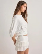 Nelly - Valkoinen - Mini Frill Skirt