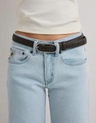 BECKSÖNDERGAARD - Ruskea - Grain Nola Leather Belt