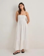 Vero Moda - Valkoinen - Awalisa Bandeau Ankle Dress Noos