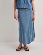 Vero Moda - Sininen - Vmsigga Hr 7/8 A-Line Clr Denim Sk