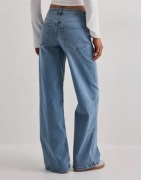 Only - Sininen - Onlmadison Blush Hw Wide Dnm CRO371