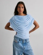 Neo Noir - Sininen - Cottuna Drapy Mesh Top