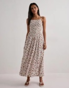 Only - Kukallinen - Onlmolly S/L Long Dress Jrs