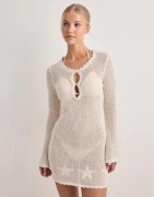 Pieces - Valkoinen - Pckamari Ls Dress Bc