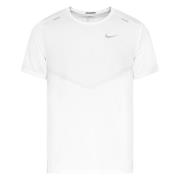 Nike Juoksu-t-paita Dri-FIT Rise 365 - Valkoinen/Hopea