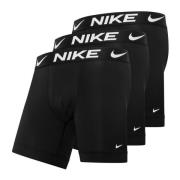 Nike Bokserit Essential Micro 3-pack - Musta/Valkoinen