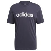 adidas T-paita Essentials Linear - Navy/Valkoinen