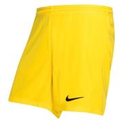 Nike Shortsit Dry Park III - Keltainen/Musta Nainen