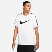 Nike T-paita NSW Repeat Sportswear - Valkoinen/Musta