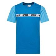 Nike T-paita NSW Repeat - Sininen/Valkoinen Lapset