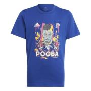 adidas T-paita Pogba Graphic - Sininen Lapset