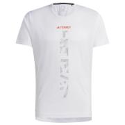 adidas Juoksu-t-paita Terrex Agravic Trail - Valkoinen