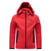 Nike Huppari NSW Tech Fleece 24 - Punainen/Musta Lapset