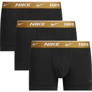 Nike Bokserit 3-pack - Musta/Kulta