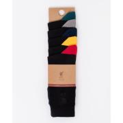 Liverpool Sukat Design 5-Pack - Musta/Multicolor