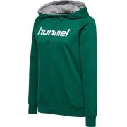 Hummel Go Cotton Logo Huppari - Vihreä Nainen