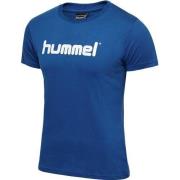Hummel Go Cotton Logo T-paita - Sininen Nainen