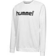 Hummel Go Cotton Logo Collegepaita - Valkoinen