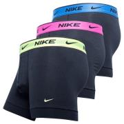 Nike Bokserit 3-pack - Musta/Pinkki/Sininen/Neon