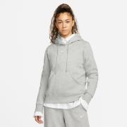 Nike Huppari NSW Phoenix Fleece Pullover - Harmaa/Valkoinen Nainen