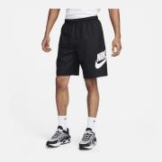 Nike Shortsit Club Woven - Musta/Valkoinen