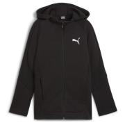 PUMA Huppari Evostripe Full Zip - Musta Lapset