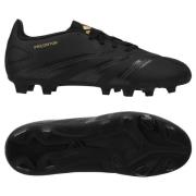 adidas Predator Club FxG Dark Spark - Musta/Harmaa/Kulta Lapset