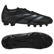 adidas Predator League MG Dark Spark - Musta/Harmaa/Kulta Lapset