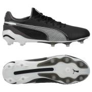 PUMA King Ultimate FG/AG Eclipse - Musta/Valkoinen/Cool Dark Gray