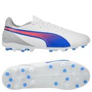 PUMA King Match MG Formula - Valkoinen/Sininen/Flat Light Gray